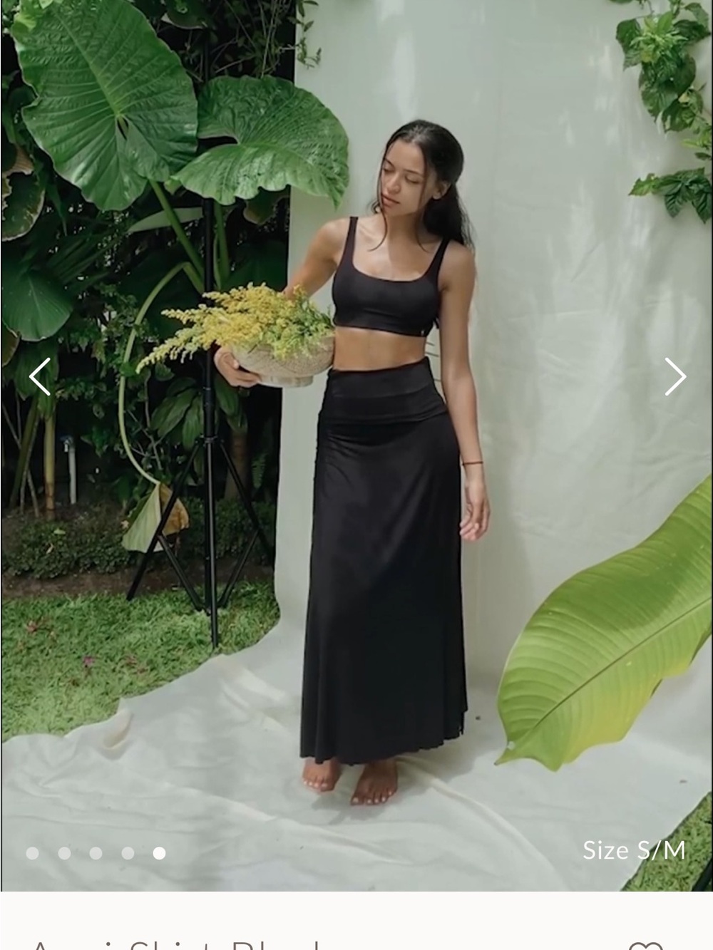 Indigo Luna Agni Skirt Black